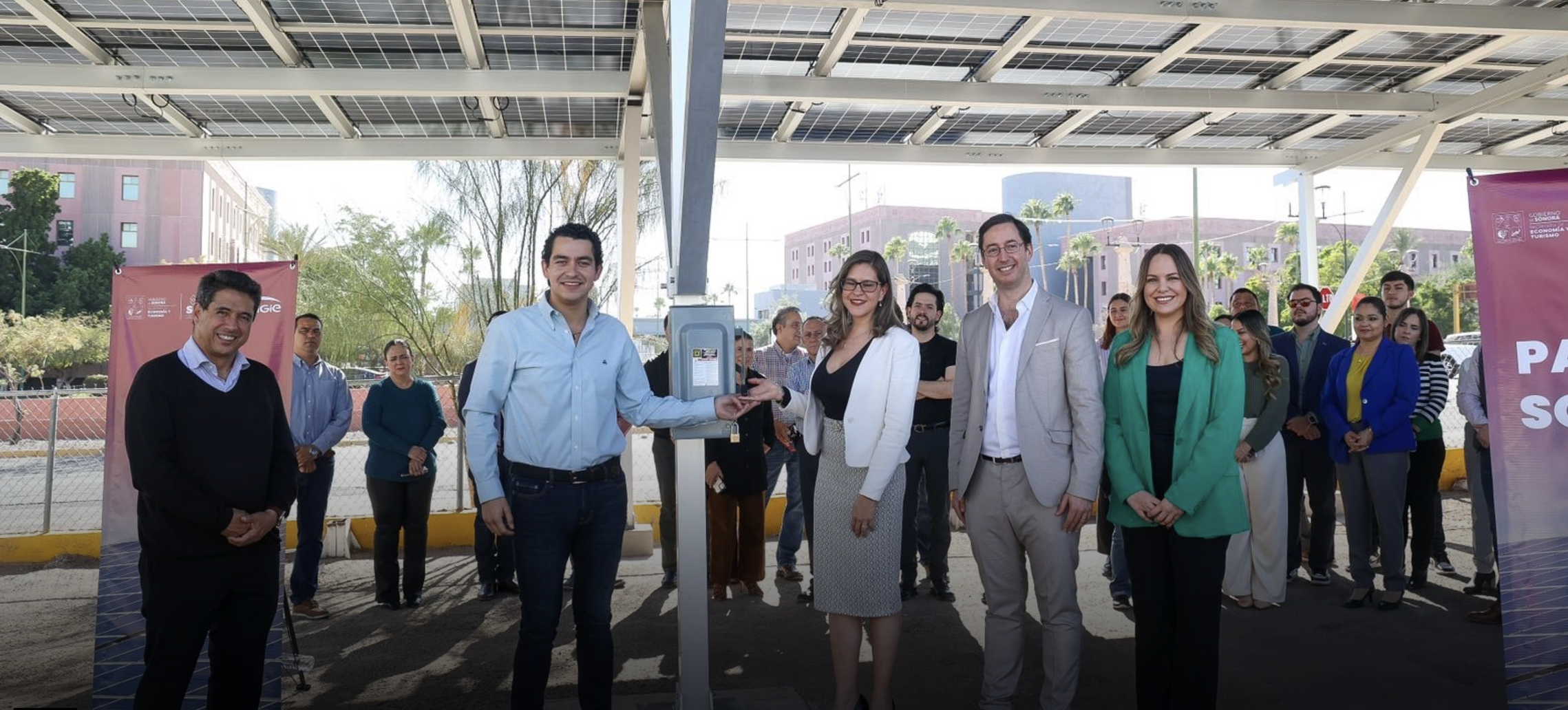Gobierno de Sonora inicia uso de energía solar en oficinas de la Secretaría de Economía de Turismo